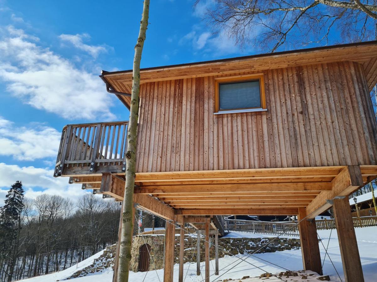 Hotel Waldquelle - Baumhaushotel Aerzen Екстериор снимка